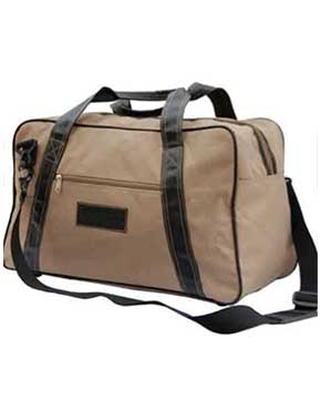 Duffel Bag - brown with black MDL11