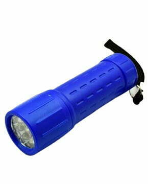 PowerPlus E89 Sturdy Plastic Torch (9 LED )