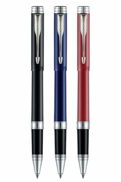 Parker FOLI STANDARD ROLLER BALL PEN WITH STAINLESS STEEL TRIM